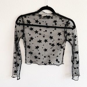See Through Star Shirt